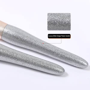 Blush vente en gros label privé ruban adhésif pour le visage cheveux synthétiques de haute qualité personnalisé 13 pièces Glitz/<span class=keywords><strong>Glam</strong></span> ensemble de pinceaux de maquillage de luxe professionnel - Product Image 6