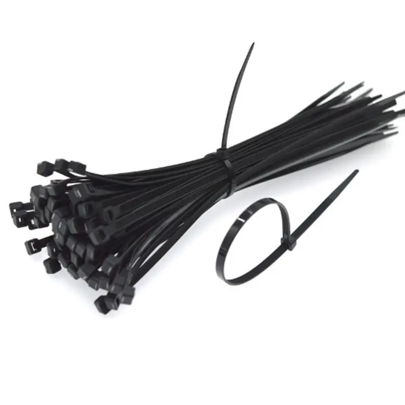 8 Inch Cable Zip Ties Premium Plastic Wire Ties Self-Locking Nylon Tie Wraps for Indoor and Outdoor