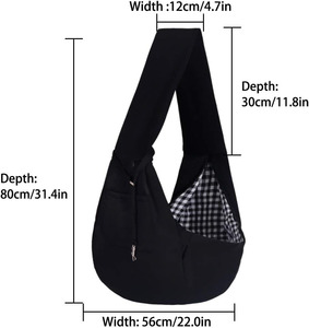 Mochila Transportadora Ajustable para Perros y Gatos, Bolsa de Viaje con Patas Descubiertas, Transportadora Frontal para Mascotas, Mochila Tipo Sling para Cachorros - Product Image 2