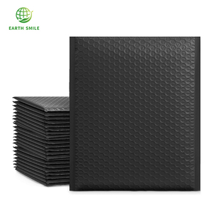 Enveloppes rembourrées à bulles, 100% biodégradables, pour courrier, noir, <span class=keywords><strong>rose</strong></span>, 50 pièces, emballage postale, vente en gros - Product Image 2