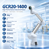 Robots collaboratifs industriels GCR20-1400, charge utile de 20 kg, portée de 1400 mm, bras robotisé pour l'assemblage, le soudage et l'entretien des machines