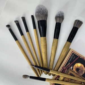 ชุดแปรงแต่งหน้าทรงนาฬิกาทราย 12 ชิ้น คุณภาพสูง ของขวัญสุดพิเศษ เป็นมิตรกับสิ่งแวดล้อม วีแกน แปรงไม้ไผ่ รับผลิตแบรนด์ส่วนตัว - Product Image 3