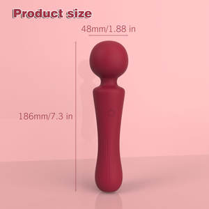 Neuer Sex Wand Massage gerät Klitoris Orgasmus Dildo <span class=keywords><strong>Vibrator</strong></span> Silikon Wasserdichter Dildo 12 Frequenzen Japanischer AV <span class=keywords><strong>Vibrator</strong></span> für Frauen - Product Image 4
