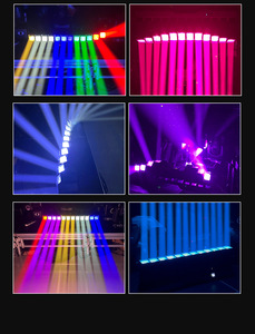 Dj Stage Equipment 12x60W Pixel Rgbw 4in1 Led Beam Dmx Wash Zoom Matrix Stage Moving Head Bar Luces Wave Led Bar - Product Image 6