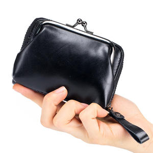AndoBag Monedero Estilo Europeo Americano para Mujer, Tarjetero de Cuero Genuino de Vaca, Clip para Billetes, Cartera de Mano 2060 - Product Image 6