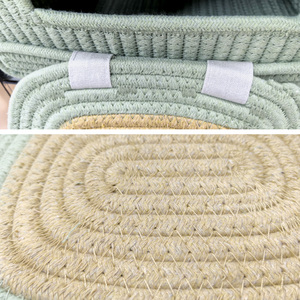 Nouvelle conception <span class=keywords><strong>Maison</strong></span> <span class=keywords><strong>de</strong></span> jeu pour enfants Accessoires <span class=keywords><strong>de</strong></span> jeu Modèle <span class=keywords><strong>de</strong></span> four à micro-ondes Panier <span class=keywords><strong>de</strong></span> rangement en corde <span class=keywords><strong>de</strong></span> coton pour chambre d'enfant Crèche Salon - Product Image 5