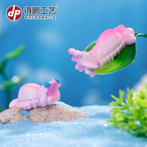 Dp Miniature Mantis <b>Shrimp</b> Figurines Resin Craft Decor For Desktop And Ecological Bottle Diy Accessories - Product Image 5