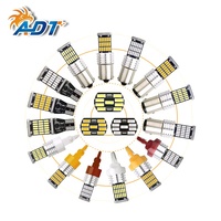 Ampoules LED T15 Canbus 12V 20W 45 LED 4014 1080LM T15 Canbus Blanc Bleu Rouge Jaune Vert Bleu froid Rose