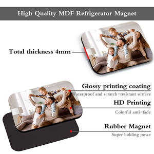 Imán Cuadrado Sublimable para Refrigerador, Productos Magnéticos para Recuerdos de <span class=keywords><strong>Atracciones</strong></span> Turísticas - Product Image 6