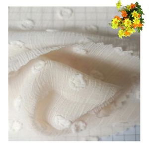 Tissu en <span class=keywords><strong>mousseline</strong></span> de soie 100% polyester, vêtement pour femme, motifs floraux découpés - Product Image 2
