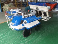 Transplanteuse de riz à grande vitesse à 4 rangs, modèle 2ZG-4C, machine à repiquer le riz qui économise la main-d'œuvre