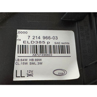 Compatible avec BMW Série 5 G30 G38 M5 540i 2017-2020 Phare LED Adaptatif Côté Passager Droit Version US Sans Module Phare 8499128