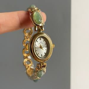 <b>Women's</b> Light Luxury Elegant Quartz Watch Simple Rhinestone <b>Bracelet</b> New Four-Leaf Flowers Disc Fashion Chain Link <b>Bracelets</b> - Product Image 3