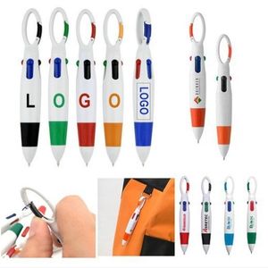 Schnelle Notiz nahme Tragbar Tragen 4 Kerne Buchhaltung stift Kunden spezifisches Logo Werbung Werbung <span class=keywords><strong>Promo</strong></span> Nicht verblassender Chubby Colour ful Inks Pen - Product Image 1