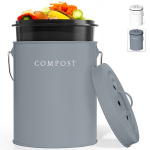 Wholesale Indoor Countertop Compost Bin with Lid Kitchen Compost Bin for Counter Top or Under Sink