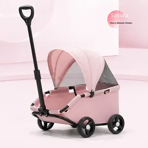 छोटे चार पहिया फोल्डेबल पर्यावरण के लिए छोटे चार पहिया फोल्डेबल पर्यावरण के लिए कुत्ते बच्चों के नाटक खिलौना पुल कार्ट - Product Image 6