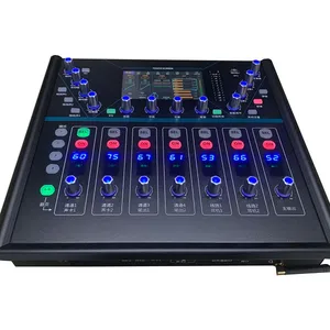 Scheda audio integrata di alta qualità console mixer digitale a 8 canali audio sound equipment professional studio church