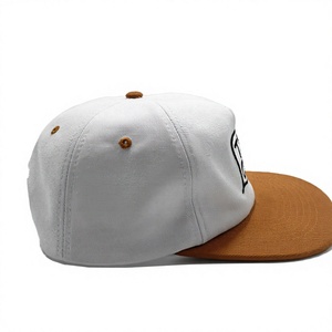 Custom 2D Embroidery Two Tone 6 Panel <b>Flat</b> Brim Snapback <b>Hat</b> for Adults Streetwear Vietnam Made High Quality Four Seasons Style - Product Image 2