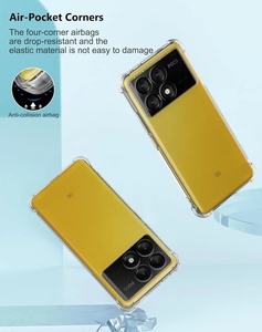Coque de téléphone transparente en TPU Airbag pour <span class=keywords><strong>Xiaomi</strong></span> <span class=keywords><strong>Poco</strong></span> F6 C75 X6 X5 M6 F5 <span class=keywords><strong>F4</strong></span> <span class=keywords><strong>Pro</strong></span> <span class=keywords><strong>5G</strong></span> C65 C61 C55 C51 C50 C40 plus Housse en silicone antichoc - Product Image 5