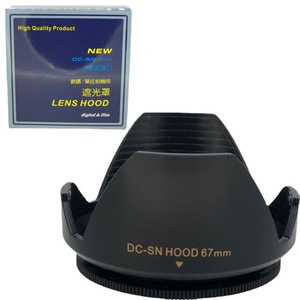DC-SN เลนส์ฮูด 62 มม. แบบกลีบดอกไม้พลาสติกสำหรับอุปกรณ์เสริมเลนส์กล้อง - Product Image 3
