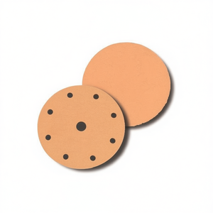 แผ่นขัดแบบเวลโคร 800 กริต 8+1 รู ผลิตจากคอรันดัม สำหรับขัดไม้และโลหะ - Product Image 2