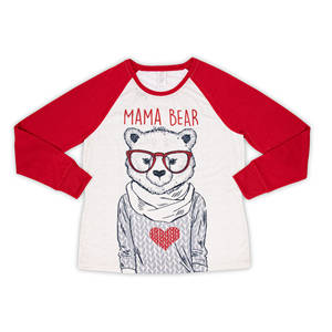 Wholesale Custom Bear Printed Family <b>Pajamas</b> <b>Christmas</b> Family Clothing Sets - Product Image 6