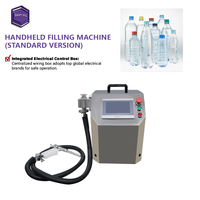 Équipement de remplissage hygiénique portable semi-automatique pour jus et sodas, adapté aux bouteilles de formes variées, avec utilisation facile