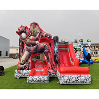 Château gonflable pour enfants, location de fête commerciale, château gonflable pour l'extérieur, château gonflable pour chien Paw, à vendre
