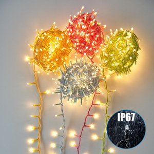 ไฟคริสต์มาส LED สำหรับตกแต่งเทศกาลขนาดใหญ่ กันน้ำ IP67 ปรับความยาวได้ ใช้กลางแจ้งในสวน พร้อมสายยาง - Product Image 1