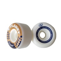 Roues de skateboard personnalisées Taille 52 53 54 56 mm Rebond 80% 102A Street Park Formule PU Coulée Roulement ABEC-11 Promotion Prix Bas Haute Performance