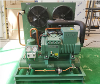 Unité de condenseur d'air à compresseur à piston semi-hermétique 3hp 5hp 10hp 15hp 20hp 25hp Unité de condenseur de réfrigération pour chambre froide