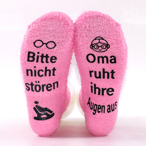 Vente en gros <span class=keywords><strong>de</strong></span> chaussettes floues pour femmes pour l'hiver à usage quotidien Galentines Noël et hiver - Product Image 2