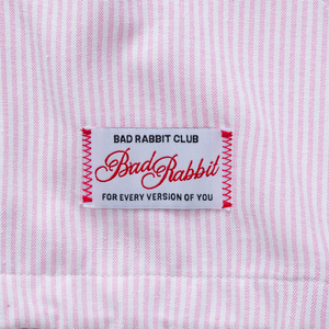 เสื้อแจ็คเก็ต Berry Hot รุ่นปกติ สีชมพูน่ารัก ลายทาง แขนยาว ซิปยาวเต็มตัว ปักโลโก้ เสื้อคลุมลำลองสำหรับผู้หญิง - Product Image 6
