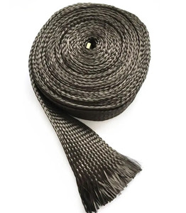 Produk Kaki Palsu Serat Karbon Stockinette Fiber Carbon Braided Sleeve 9 mm untuk Anggota Tubuh Bawah - Product Image 5