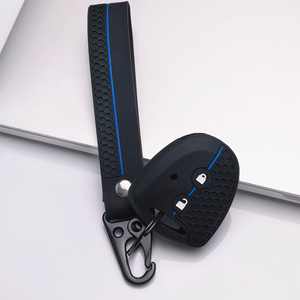 Funda para Llaves de Toyota Hilux <span class=keywords><strong>Vigo</strong></span> Yaris Corolla Rav4 Vitz Echo Old 2 con Llavero, Antirrayaduras, Antigolpes, Agarre Suave, Nueva - Product Image 6