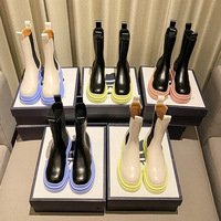 Bottes Chelsea en cuir pour femmes NR Factory 2024 – Vente en gros, modèles de marque, détails de chaussures personnalisés