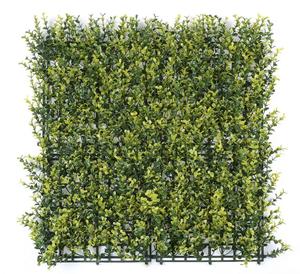 Fatti a mano outdoor uv resistito pe faux siepe di bosso rotoli parete verticale di legno di bosso verde pannelli per giardino verticale di arte di alta qualità - Product Image 6