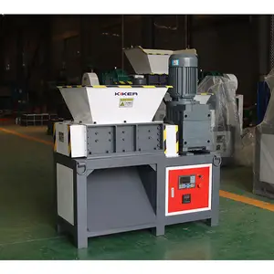 Stoff zerkleinerung Doppelwellen-Schredder Maschine Kleiner Textil schredder