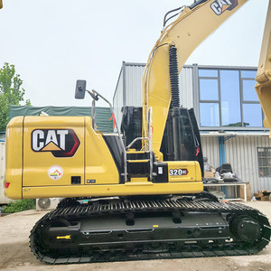 รถขุดมือสองพร้อมใช้งาน Caterpillar CAT320GC 320b 320c ขนาด 20 ตัน เครื่องยนต์ CatR C4.4 กำลัง 110 กิโลวัตต์ ปั๊มไฮดรอลิก เกียร์บ็อกซ์ ความจุบุ้งกี๋ 1 ลูกบาศก์เมตร - Product Image 1