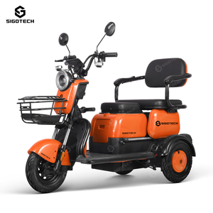 SIGOTECH <span class=keywords><strong>Moto</strong></span> électrique à trois roues de haute qualité, batterie au plomb-acide 60V, tricycle électrique de loisirs à basse vitesse pour personnes handicapées - Product Image 1