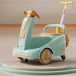 Voiture électrique pour enfant PSONT, 4 roues, avec télécommande, pour enfants de 2 à 4 ans, utilisation intérieure - Product Image 2