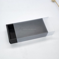 Expédition immédiate : Dossiers coulissants en carton 18x8x4cm avec pochette transparente et couvercle givré, personnalisables, avec dorure à chaud, revêtement UV, gaufrage et finition mate
