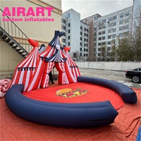 Arche gonflable de château plein d'entrain de décoration extérieure, château plein d'entrain gonflable pour des enfants