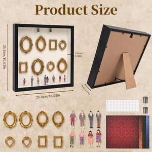 Nuevo Marco <span class=keywords><strong>de</strong></span> Caja <span class=keywords><strong>de</strong></span> Recuerdos Mini Museo DIY, Regalo Romántico para <span class=keywords><strong>Amigos</strong></span> y Parejas - Product Image 2