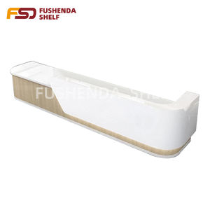 Bureau de réception moderne et luxueux pour bureau, hôtel, école, hôpital, supermarché et bar pour la maison, en MDF, avec grand design de peinture - Product Image 3