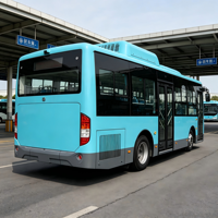 Bus électrique TENGLONG New Energy de 8,5 m à faible entrée, zéro émission, pour la ville, à vendre
