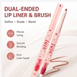 Crayon à lèvres crémeux nude waterproof, vegan, anti-transfert, pour maquillage quotidien, avec logo personnalisé - Product Image 4