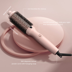 Cepillo Eléctrico 3 en 1 para Dar Volumen, Rizar y Alisar el Cabello con Iones Negativos y Calentamiento Infrarrojo para Cabello Seco - Product Image 2