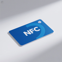 Carta Fedeltà per Hotel Impermeabile in PVC 13.56MHz, Smart Card MF Classic 1K S50 Compatibile con Fudan F08 RFID