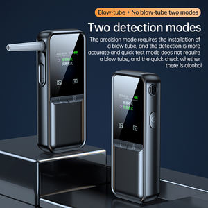 Hochpräziser tragbarer Alkohol tester mit 5V Blow Tube Factory Direct zur Erkennung von betrunkenem Fahren 1 Jahr Garantie - Product Image 5